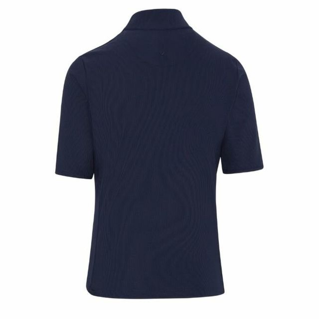 Callaway Womens Rib Play Polo - Peacoat