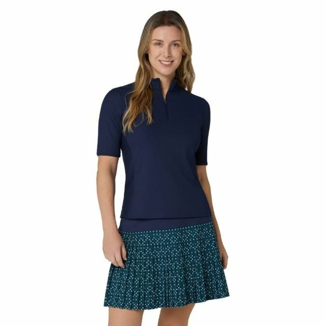 Callaway Womens Rib Play Polo - Peacoat