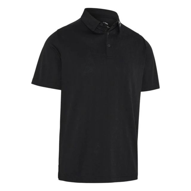 Callaway Odyssey Ventilated Jacquard Polo Shirt - Bright White