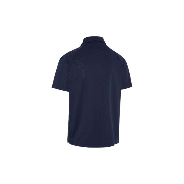 Callaway Odyssey Ventilated Jacquard Polo Shirt - Peacoat