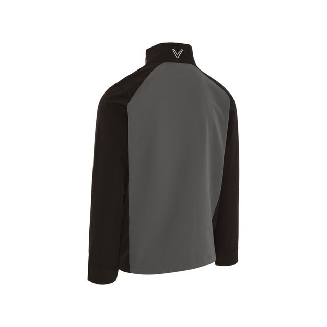 Callaway Mens 1/2-Zip Wind Jacket - Caviar