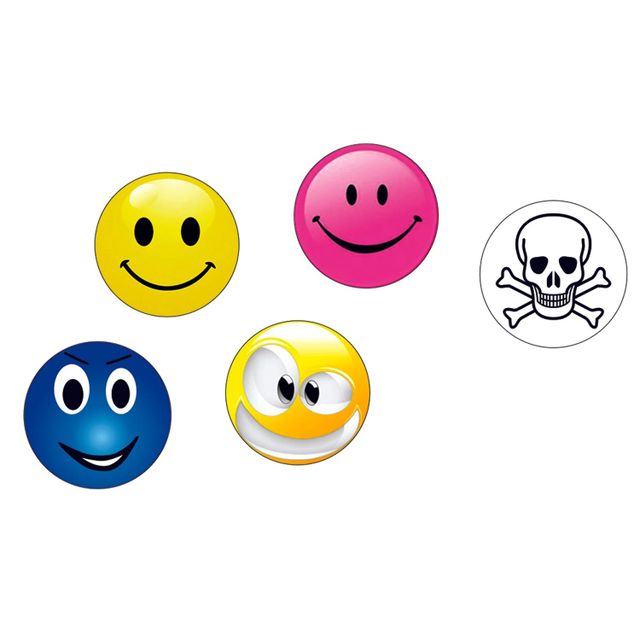 GolfGear Cap Clip & 5 Marker Smiley