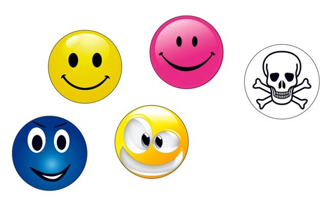 Golfgear Cap Clip & 5 Marker Smiley