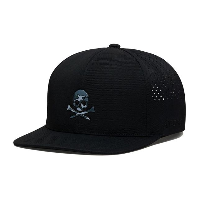G4 Skull &amp; Tees Perforated Delta Cap - Onyx