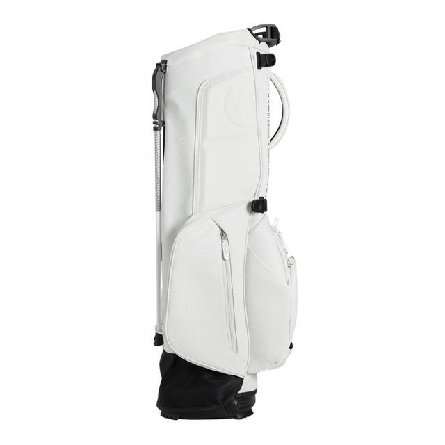 G/Fore Daytona Embossed Skull & Tees Standbag - Snow