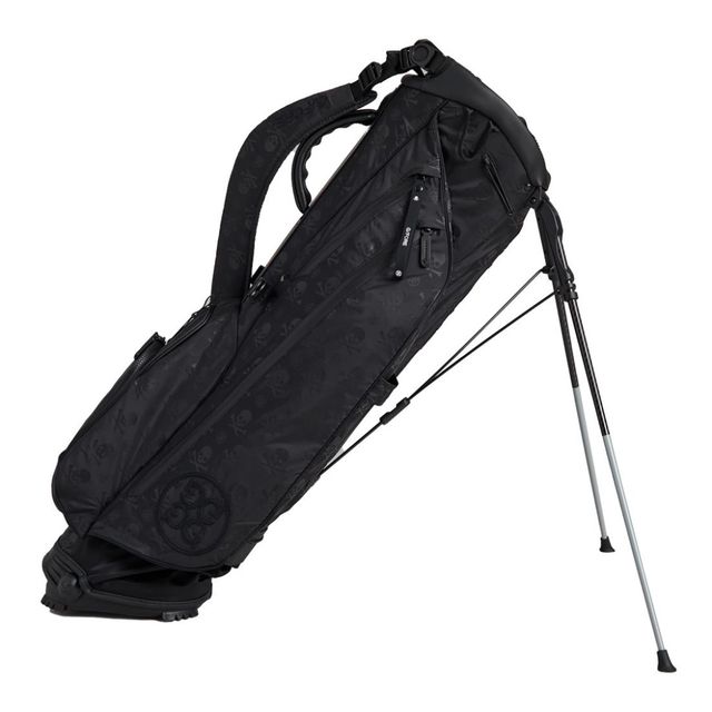 G/Fore Cordura Ripstop Printed Skull & Tees Standbag - Onyx