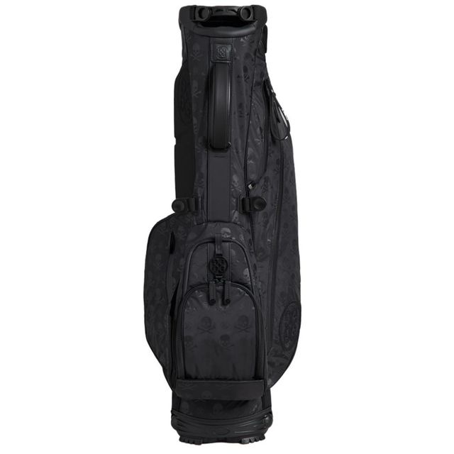 G/Fore Cordura Ripstop Printed Skull & Tees Standbag - Onyx