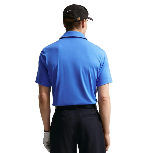 Nike Mens Dri-Fit Velocity Solid Polo Shirt - Pacific Blue