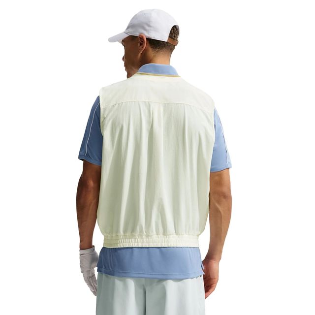 Nike Mens Dri-Fit Fairway Fresh Wind Vest - Sail/Limestone