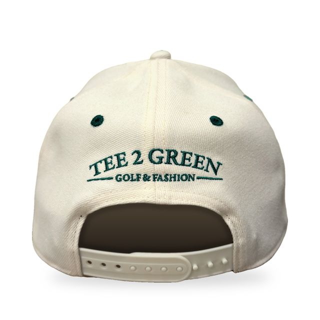 Tee2Green Cap - White/Black