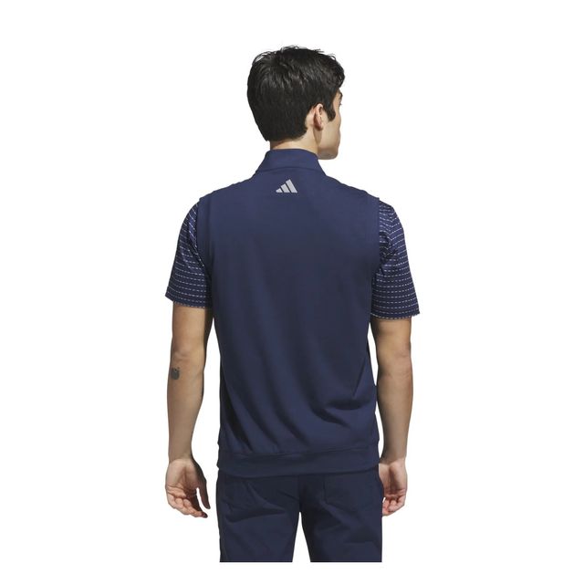 Adidas Mens Ultimate365 Classic 1/4-Zip Vest - Navy