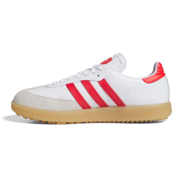 Adidas Original Samba Golf - White/Pure Ruby/Gum