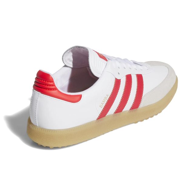 Adidas Original Samba Golf - White/Pure Ruby/Gum