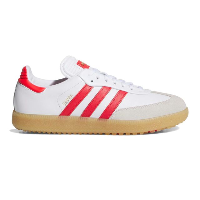 Adidas Original Samba Golf - White/Pure Ruby/Gum
