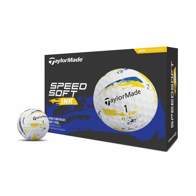 Taylormade Speedsoft Ink 2026 - Yellow/Blue