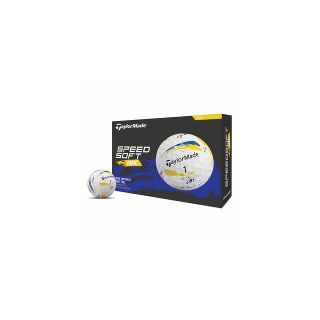 Taylormade Speedsoft Ink 2026 - Yellow/Blue