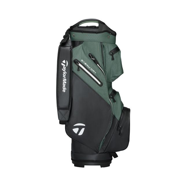 Taylormade Storm Dry Cartbag 2026 - Black/Dark Sage