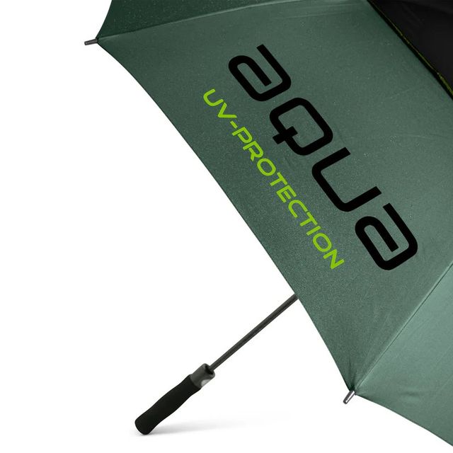 Big Max Aqua UV Umbrella - Forest Green/Black/Lime