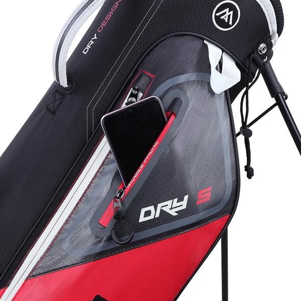 Big Max Dri Lite Seven G Standbag - Red/Black