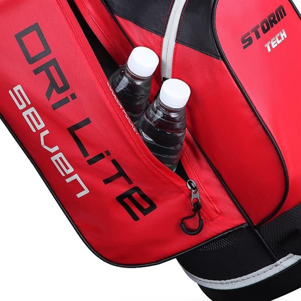Big Max Dri Lite Seven G Standbag - Red/Black
