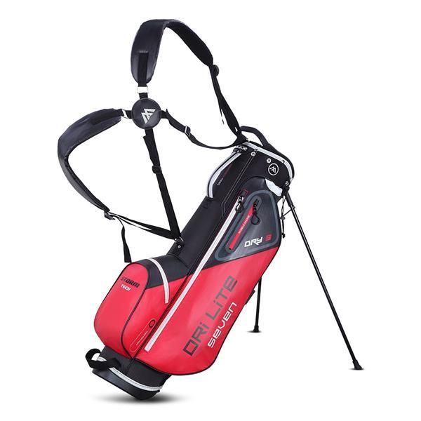 Big Max Dri Lite Seven G Standbag - Red/Black