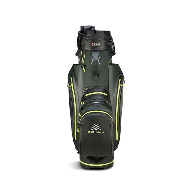 Big Max Aqua Silencio 4 Cartbag - Forrest Green/Lime