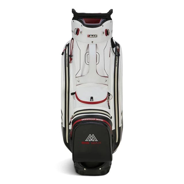 Big Max Aqua Sport 4 Cartbag - Off White/Black/Merlot