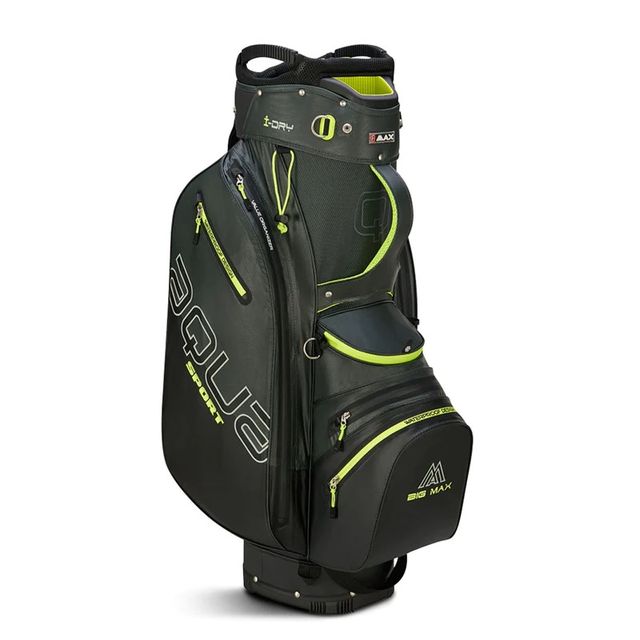 Big Max Aqua Sport 4 Cartbag - Forrest Green/Black/Lime