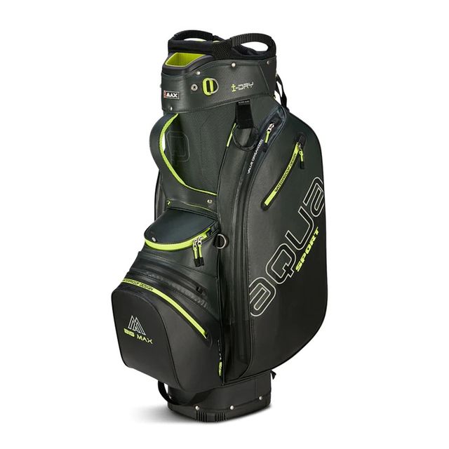 Big Max Aqua Sport 4 Cartbag - Forrest Green/Black/Lime