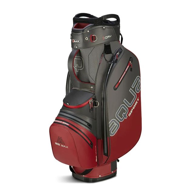 Big Max Aqua Sport 4 Cartbag - Charcoal / Merlot