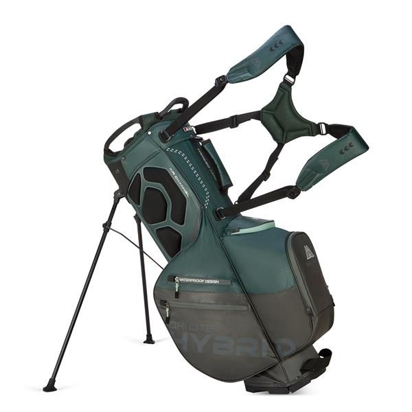 Big Max Dri Lite Hybrid Plus Standbag - Forrest Green/Charcoal