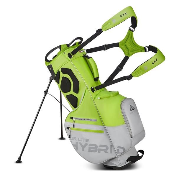 Big Max Dri Lite Hybrid Plus Standbag - Lime/Silver