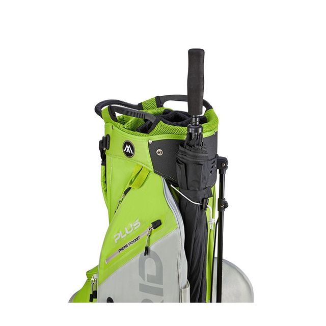 Big Max Dri Lite Hybrid Plus Standbag - Lime/Silver
