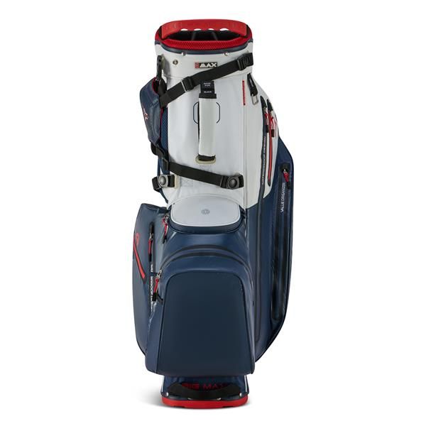 Big Max Aqua Hybrid 4 Standbag - Navy/Red