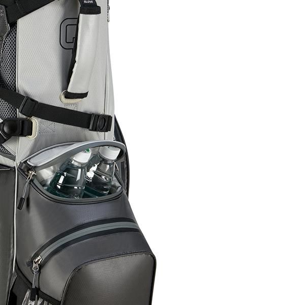 Big Max Aqua Hybrid 4 Standbag - Grey/Silver