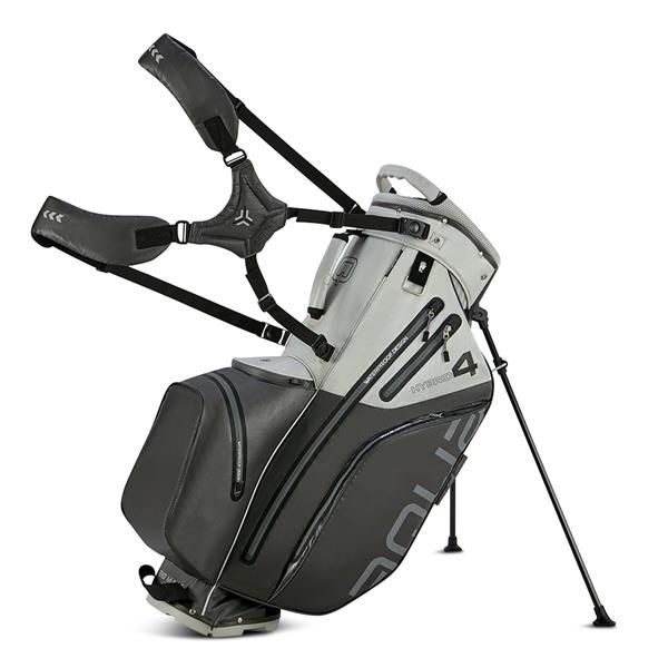 Big Max Aqua Hybrid 4 Standbag - Grey/Silver