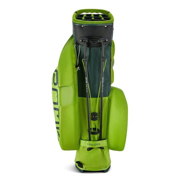 Big Max Aqua Hybrid 4 Standbag - Forrest Green/Lime