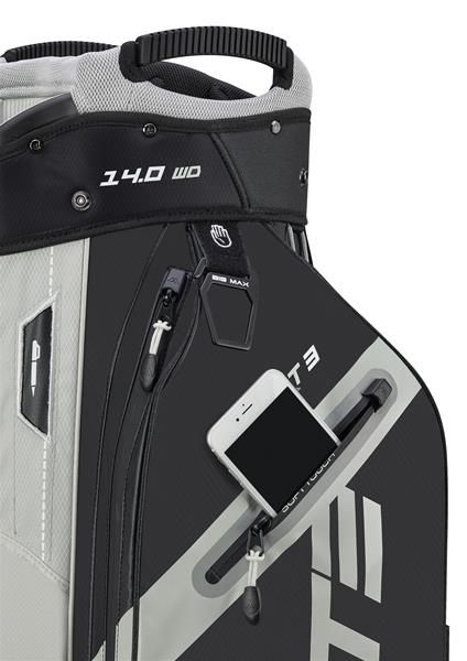 Big Max Dri Lite Sport 3 Cartbag - Black/Taupe