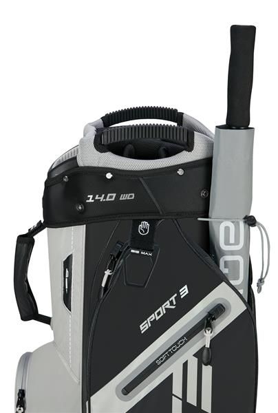 Big Max Dri Lite Sport 3 Cartbag - Black/Taupe