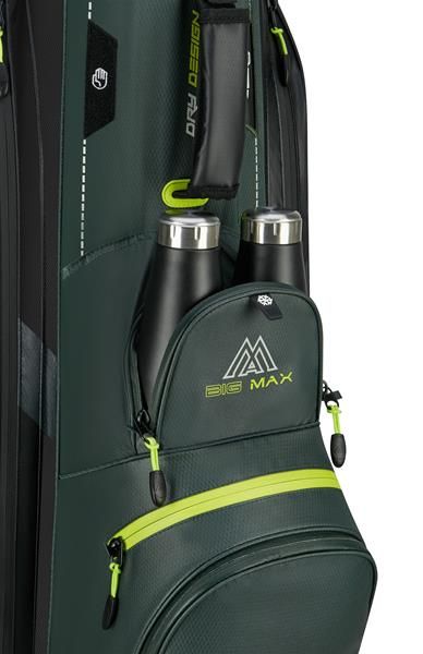 Big Max Dri Lite Sport 3 Cartbag - Forest Green/Black/Lime