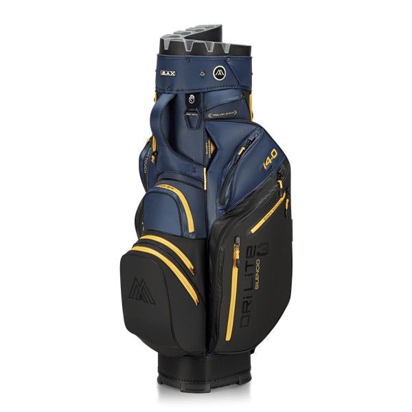 Big Max Dri Lite Silencio 3 Cartbag - Navy/Corn