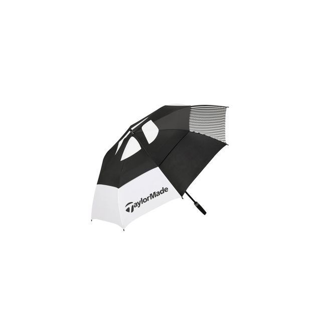 Taylormade Tour Double Canopy Umbrella 64"" - Black/White