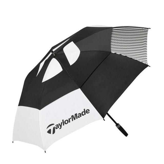 Taylormade Tour Double Canopy Umbrella 64"" - Black/White