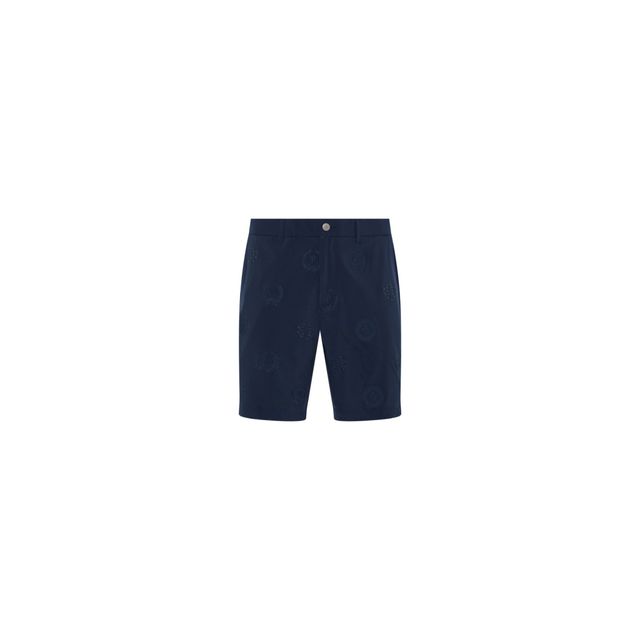 Original Penguin Mes FF Victory Crest EMB Shorts - Black Iris