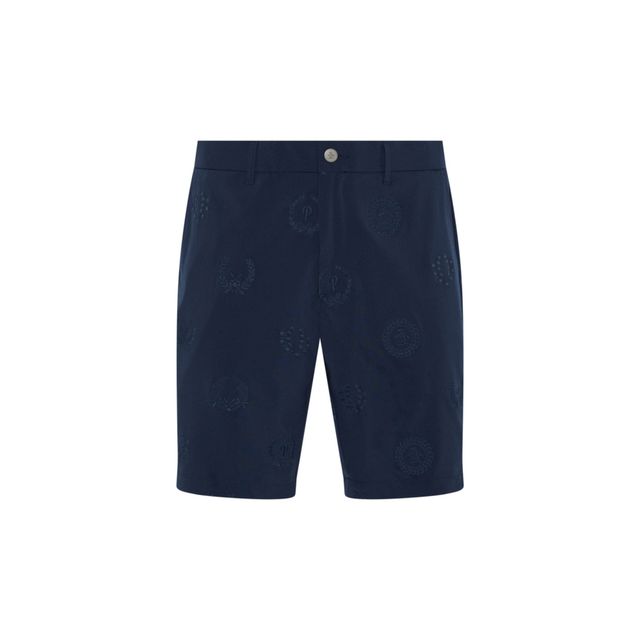 Original Penguin Mes FF Victory Crest EMB Shorts - Black Iris