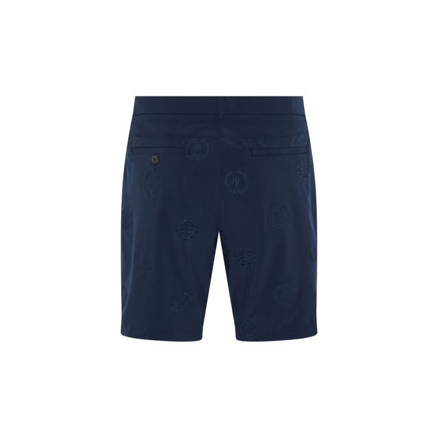 Original Penguin Mes FF Victory Crest EMB Shorts - Black Iris