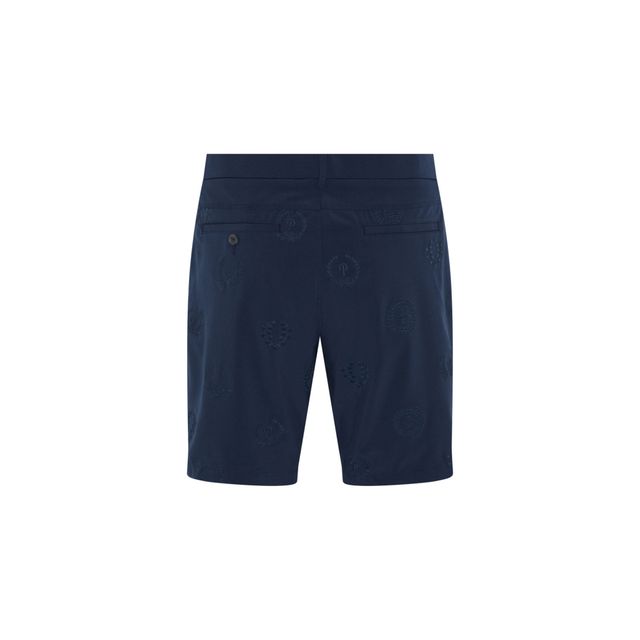 Original Penguin Mes FF Victory Crest EMB Shorts - Black Iris