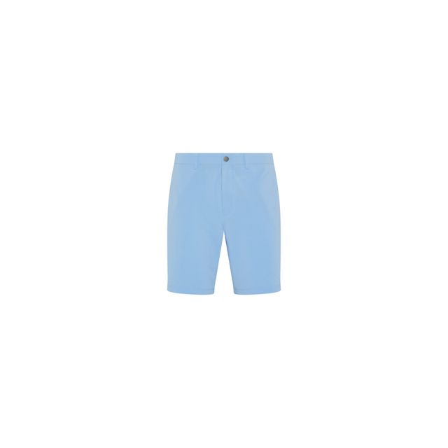 Original Penguin Mens FF 9" Seersucker Shorts - Baby Blue Jay