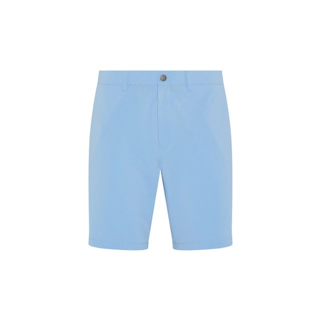 Original Penguin Mens FF 9" Seersucker Shorts - Baby Blue Jay