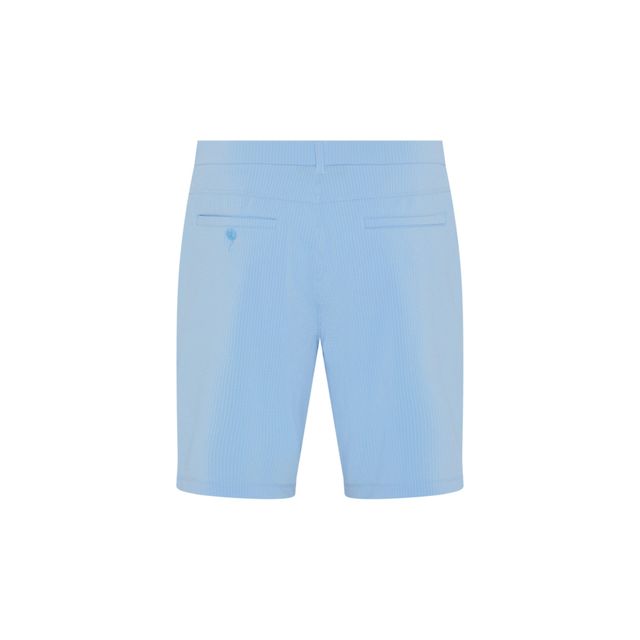 Original Penguin Mens FF 9" Seersucker Shorts - Baby Blue Jay